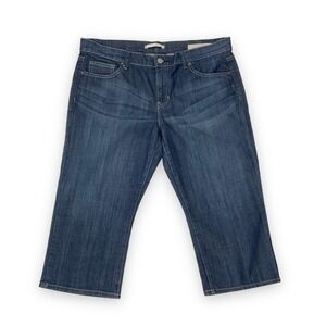 Gap Jeans Blue Size 14 (36x19) Blue Cropped Denim 1969 Limited Edition Women